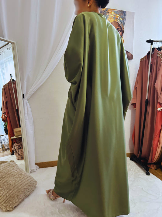 Abaya élégante JADE - Vert